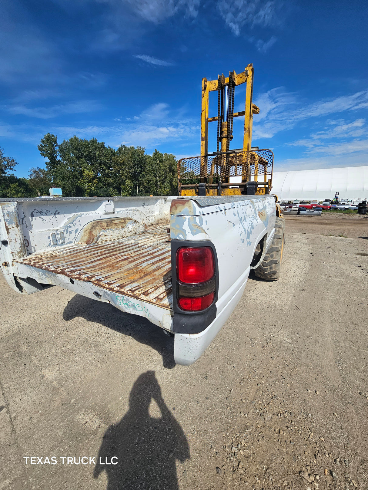 1994-2002 Dodge Ram 1500 2500 3500 2nd Gen 8' Long Truck Bed - White