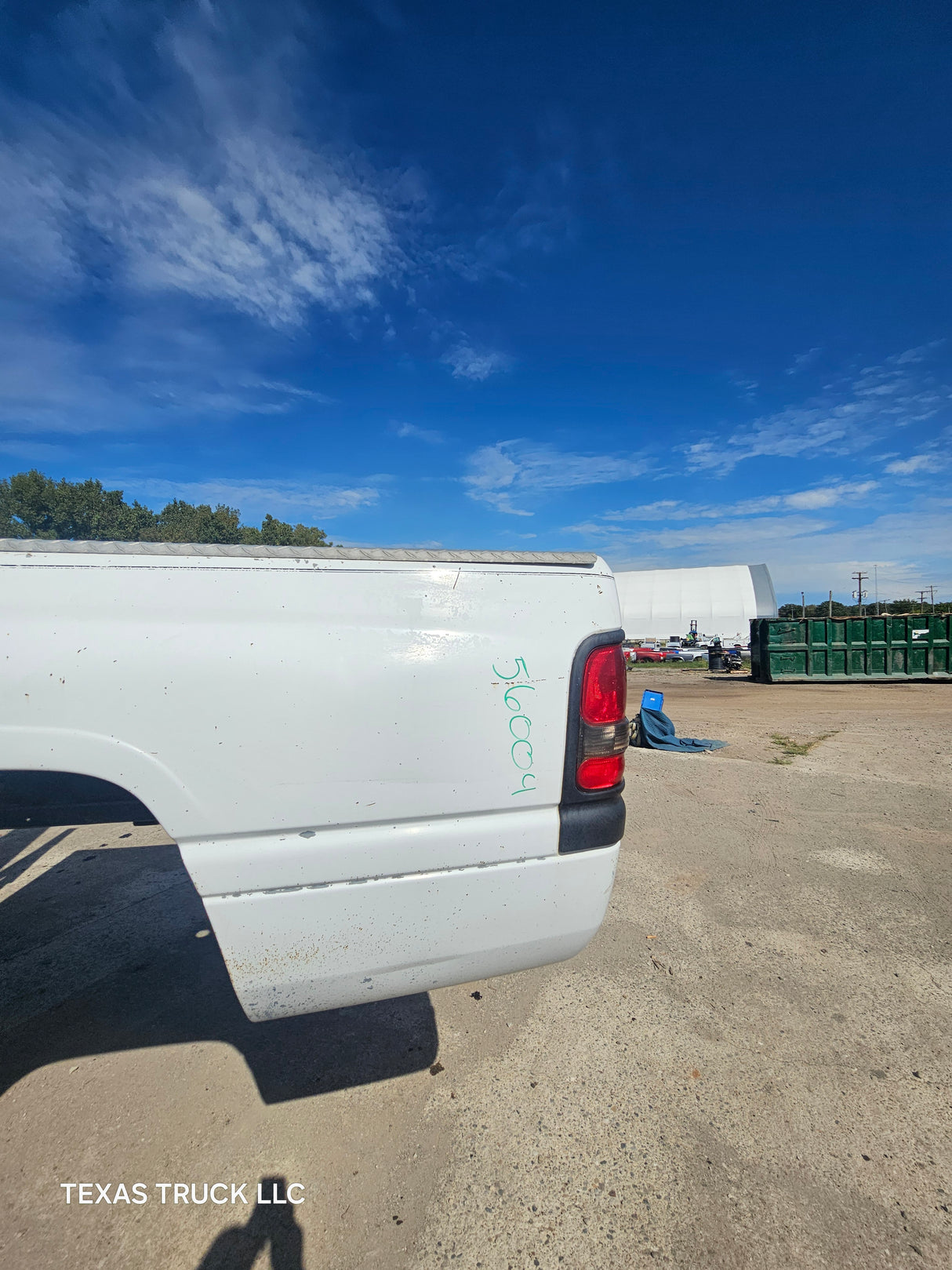 1994-2002 Dodge Ram 1500 2500 3500 2nd Gen 8' Long Truck Bed - White