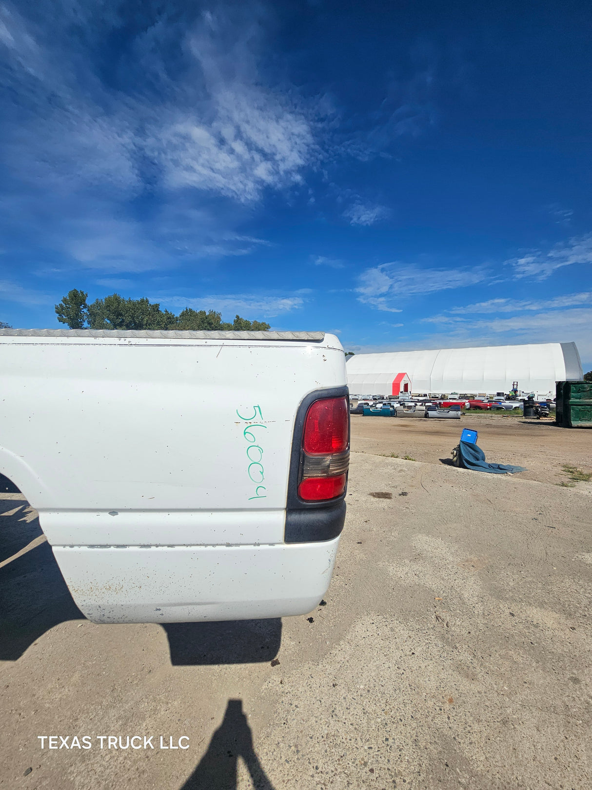 1994-2002 Dodge Ram 1500 2500 3500 2nd Gen 8' Long Truck Bed - White