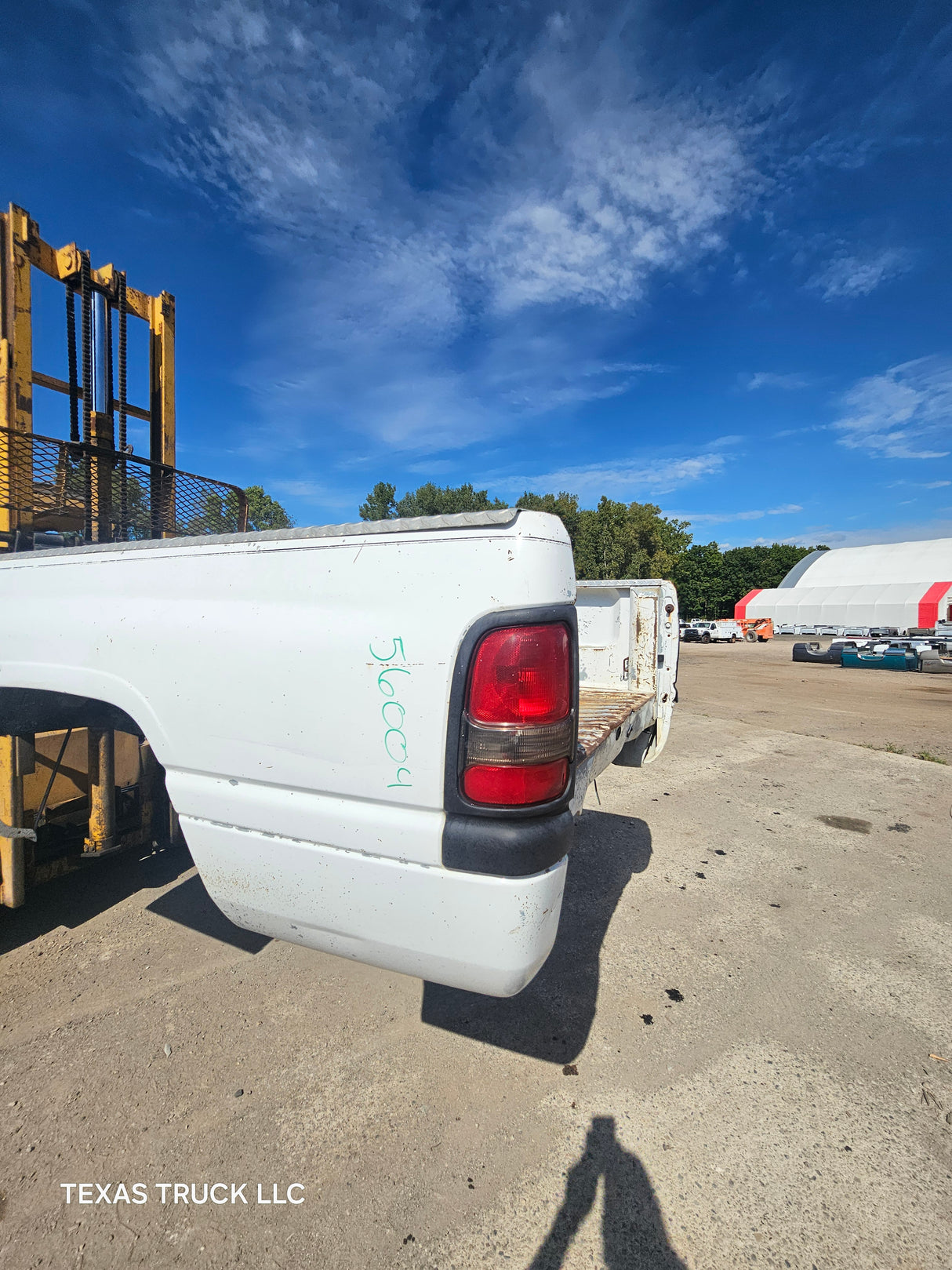 1994-2002 Dodge Ram 1500 2500 3500 2nd Gen 8' Long Truck Bed - White