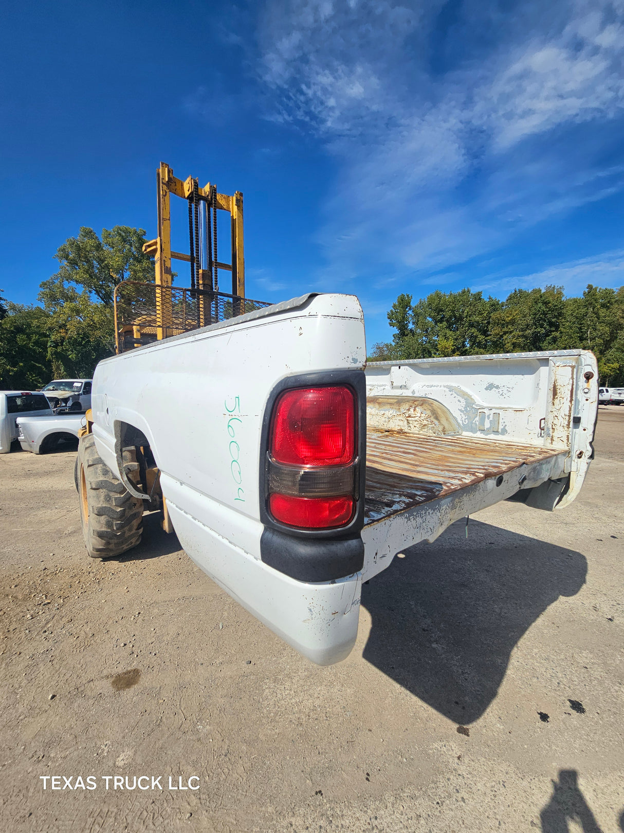 1994-2002 Dodge Ram 1500 2500 3500 2nd Gen 8' Long Truck Bed - White