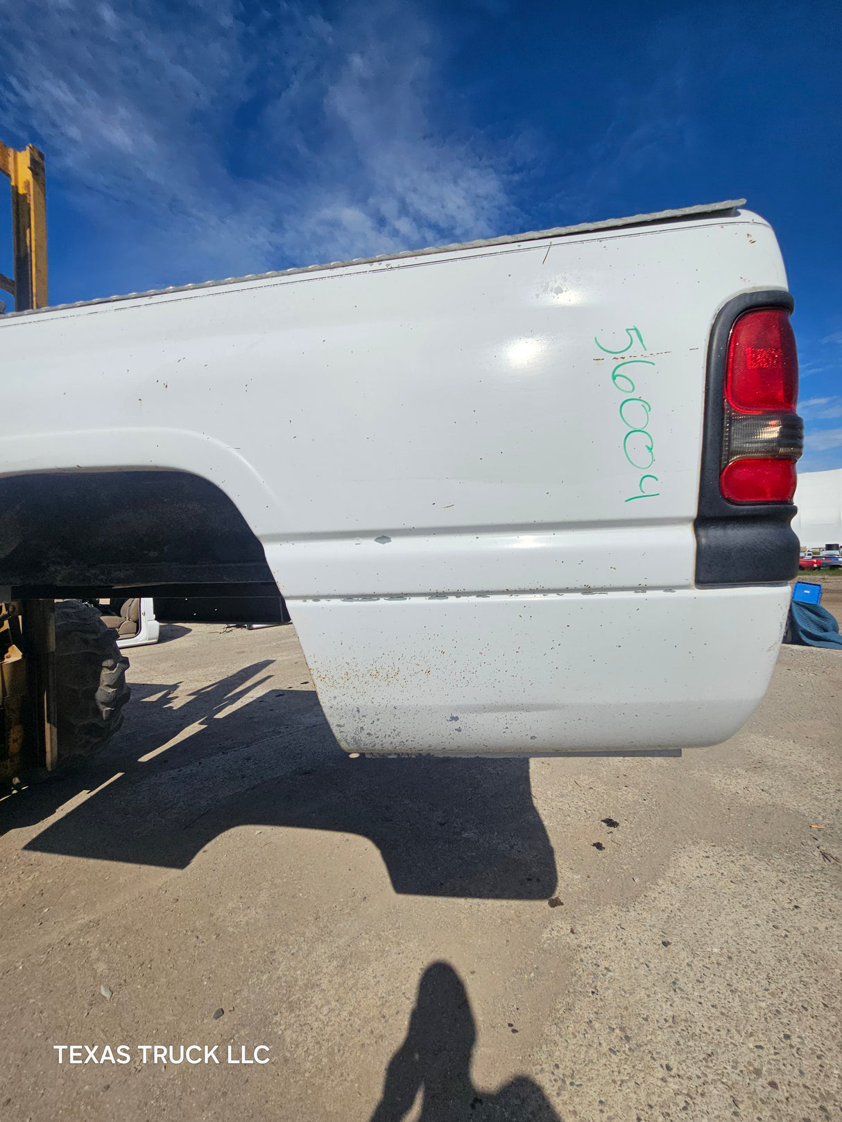 1994-2002 Dodge Ram 1500 2500 3500 2nd Gen 8' Long Truck Bed - White
