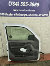 1999-2006 Chevrolet Silverado / GMC Sierra 1500 2500 3500 HD Driver Side Front Door LH - Summit White