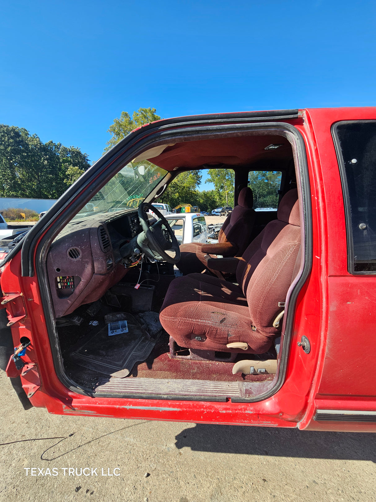 1988-2000 Chevrolet Silverado GMC Sierra Extended Cab - Red