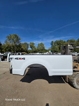 2017-2022 Ford F250 F350 Super Duty 8' Long Truck Bed - Oxford White