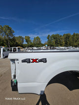 2017-2022 Ford F250 F350 Super Duty 8' Long Truck Bed - Oxford White