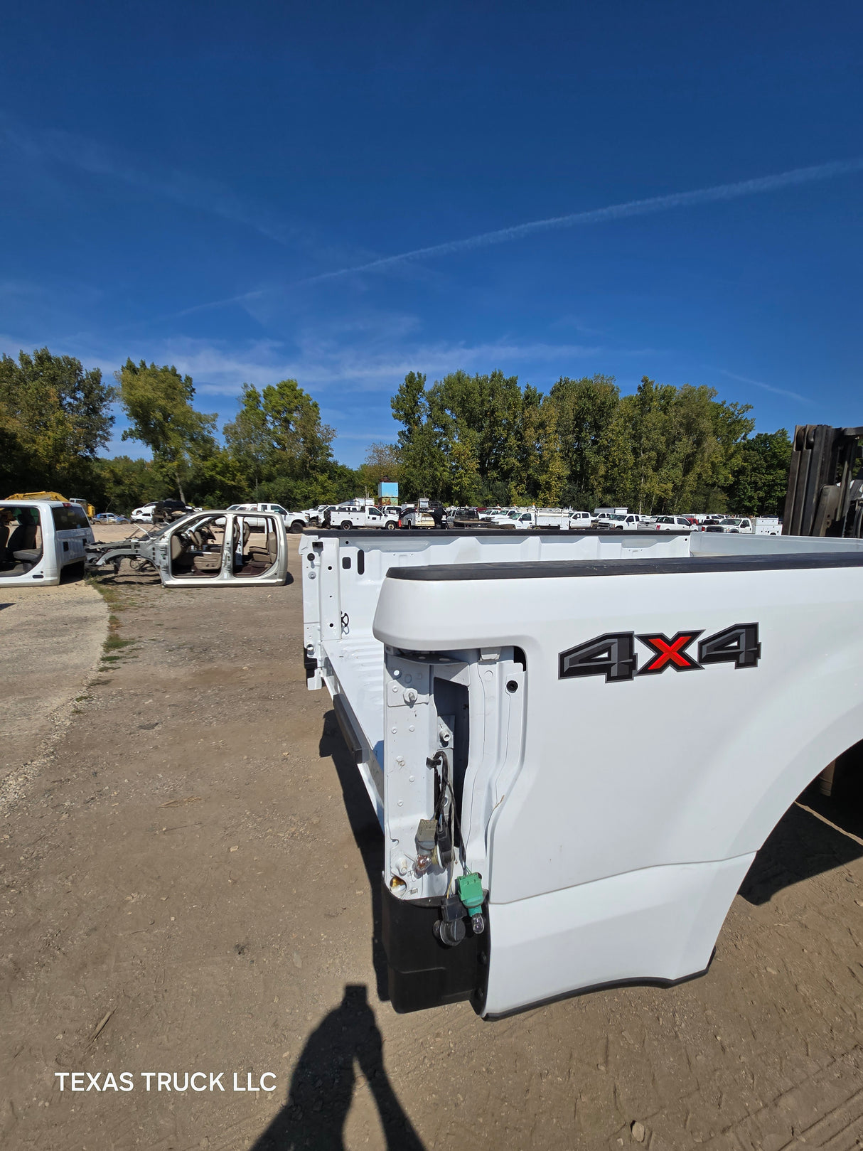 2017-2022 Ford F250 F350 Super Duty 8' Long Truck Bed - Oxford White