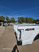 2017-2022 Ford F250 F350 Super Duty 8' Long Truck Bed - Oxford White