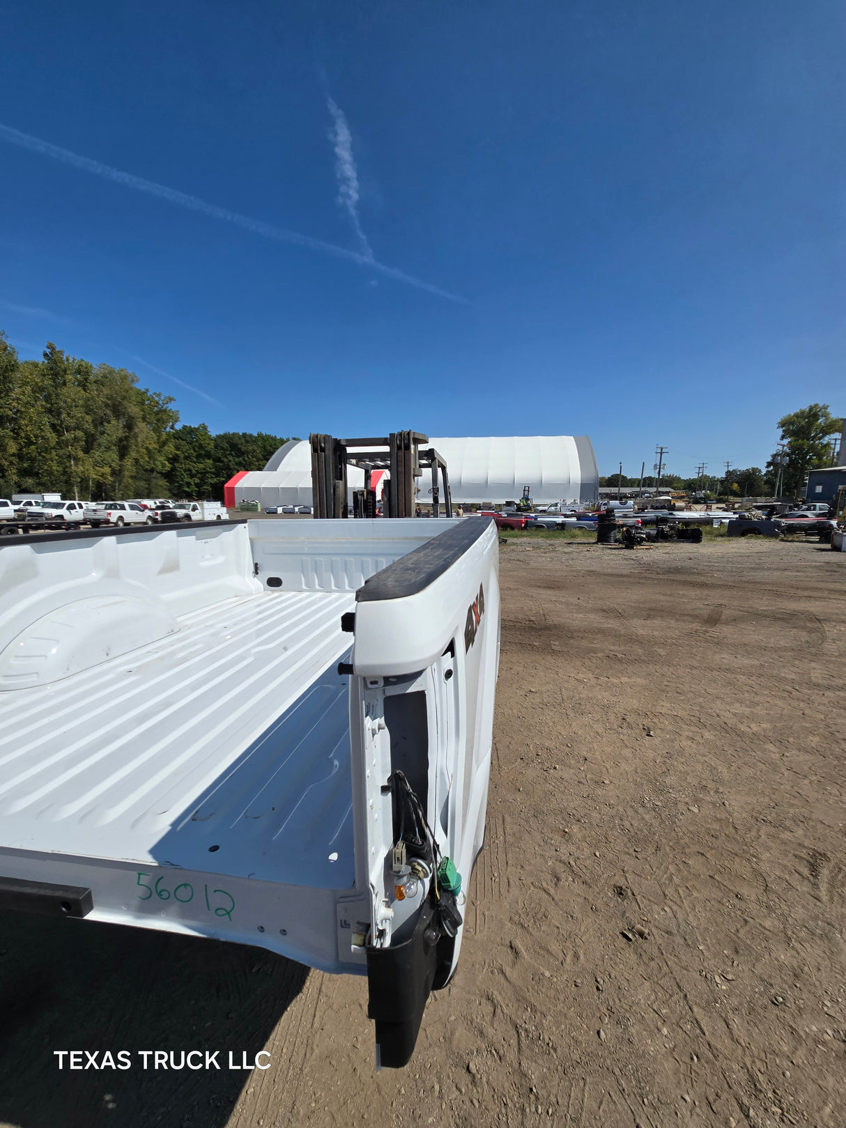2017-2022 Ford F250 F350 Super Duty 8' Long Truck Bed - Oxford White