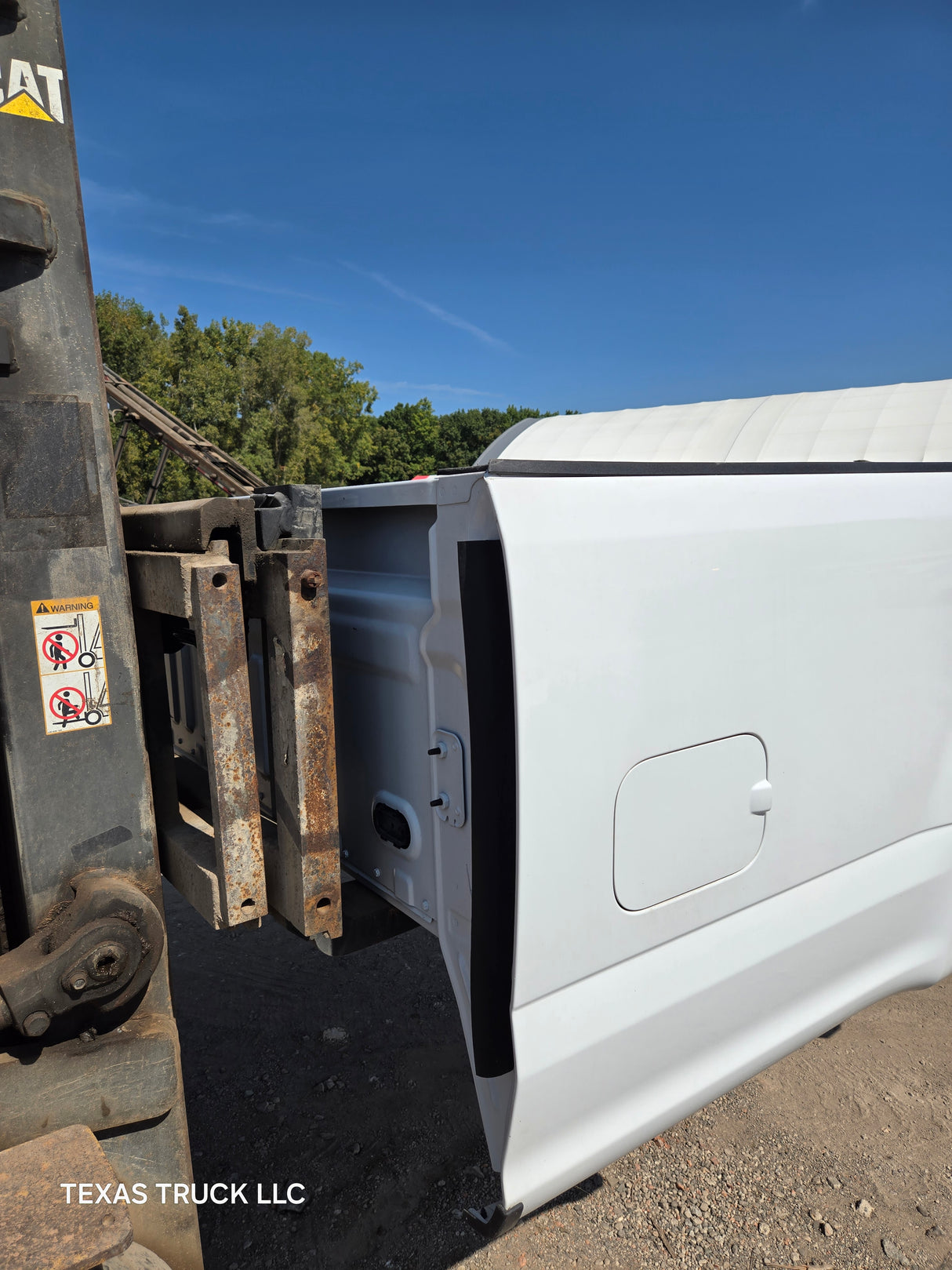 2017-2022 Ford F250 F350 Super Duty 8' Long Truck Bed - Oxford White