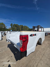 2017-2022 Ford F250 F350 Super Duty 8' Long Truck Bed - Oxford White