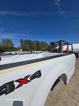 2017-2022 Ford F250 F350 Super Duty 8' Long Truck Bed - Oxford White