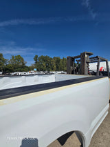 2017-2022 Ford F250 F350 Super Duty 8' Long Truck Bed - Oxford White
