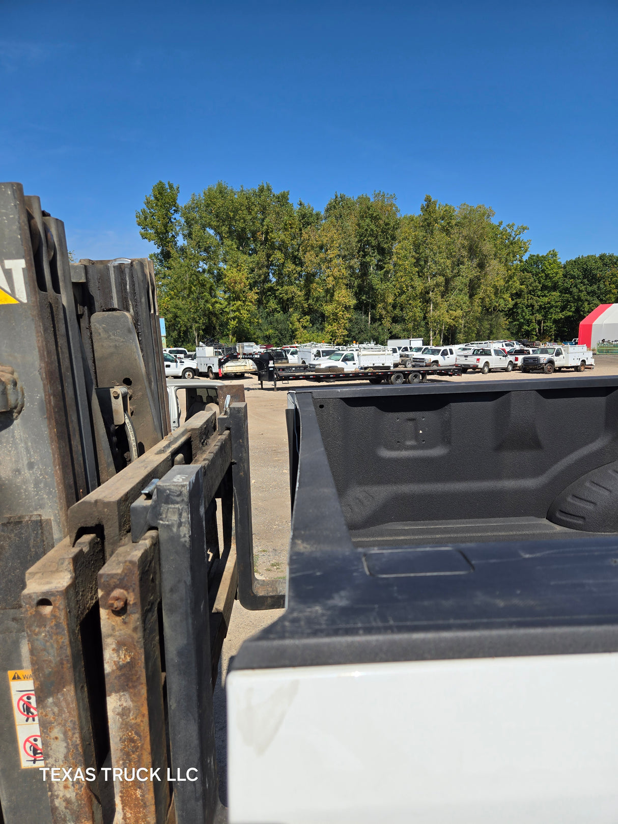 2017-2022 Ford F250 F350 Super Duty 8' Long Truck Bed - Oxford White