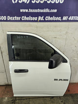 2009-2018 Dodge Ram 4th Gen Passenger Side RH Front Quad Crew Cab Door 1500 2500 3500 4500 5500 - Bright White
