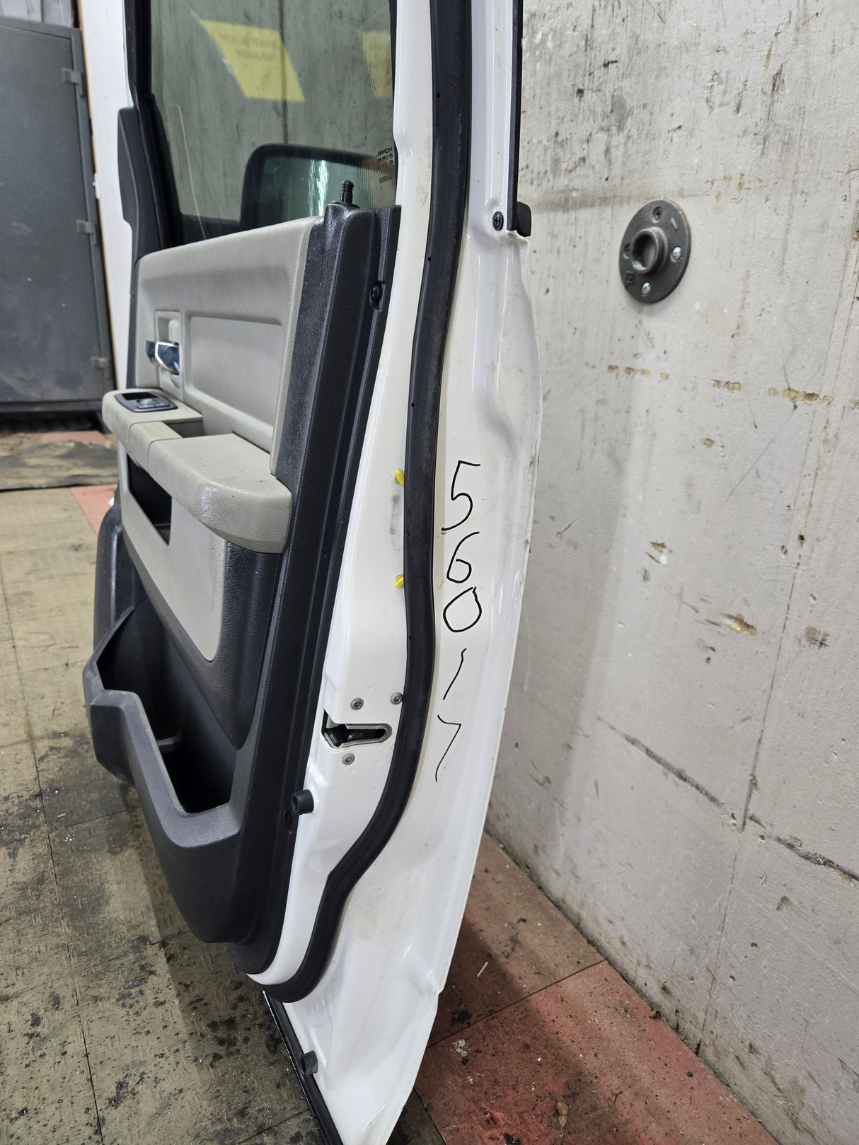 2009-2018 Dodge Ram 4th Gen Passenger Side RH Front Quad Crew Cab Door 1500 2500 3500 4500 5500 - Bright White