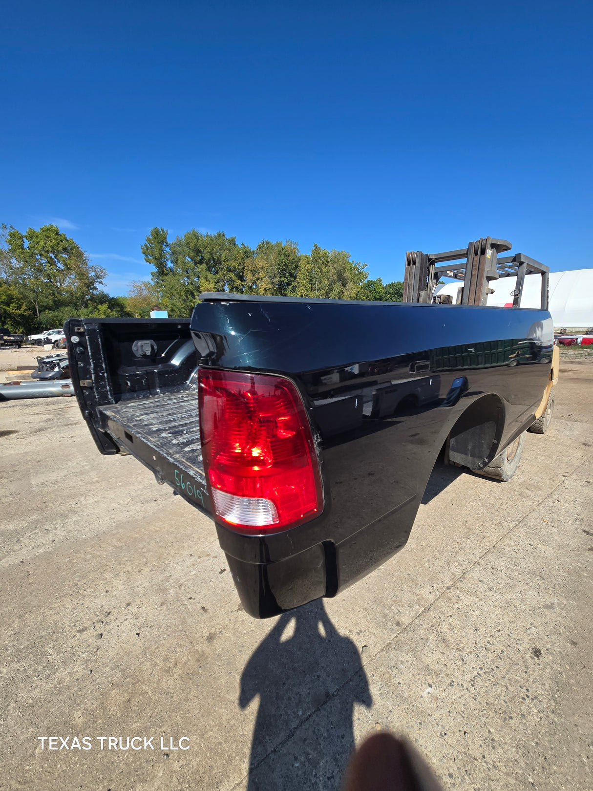 2009-2018 Dodge Ram 4th Gen 1500 2500 3500 8' Long Truck Bed - Black Forest Green