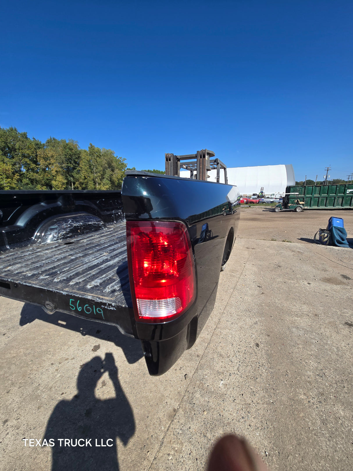 2009-2018 Dodge Ram 4th Gen 1500 2500 3500 8' Long Truck Bed - Black Forest Green