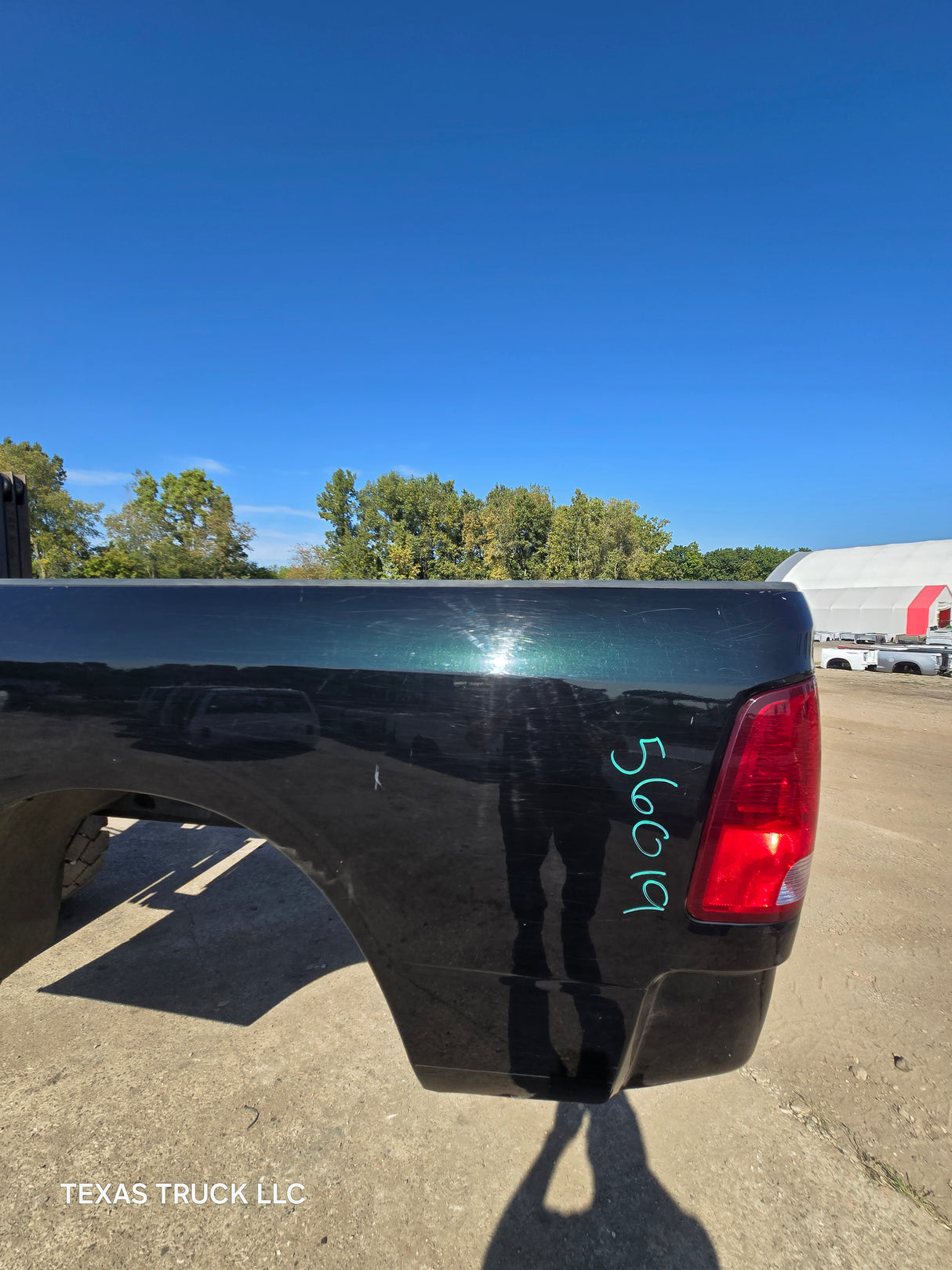 2009-2018 Dodge Ram 4th Gen 1500 2500 3500 8' Long Truck Bed - Black Forest Green