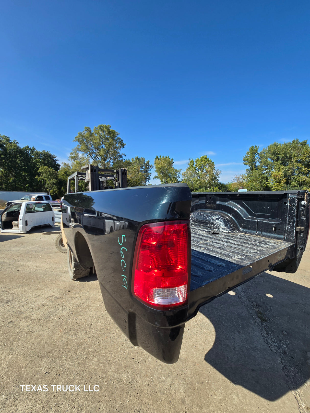 2009-2018 Dodge Ram 4th Gen 1500 2500 3500 8' Long Truck Bed - Black Forest Green