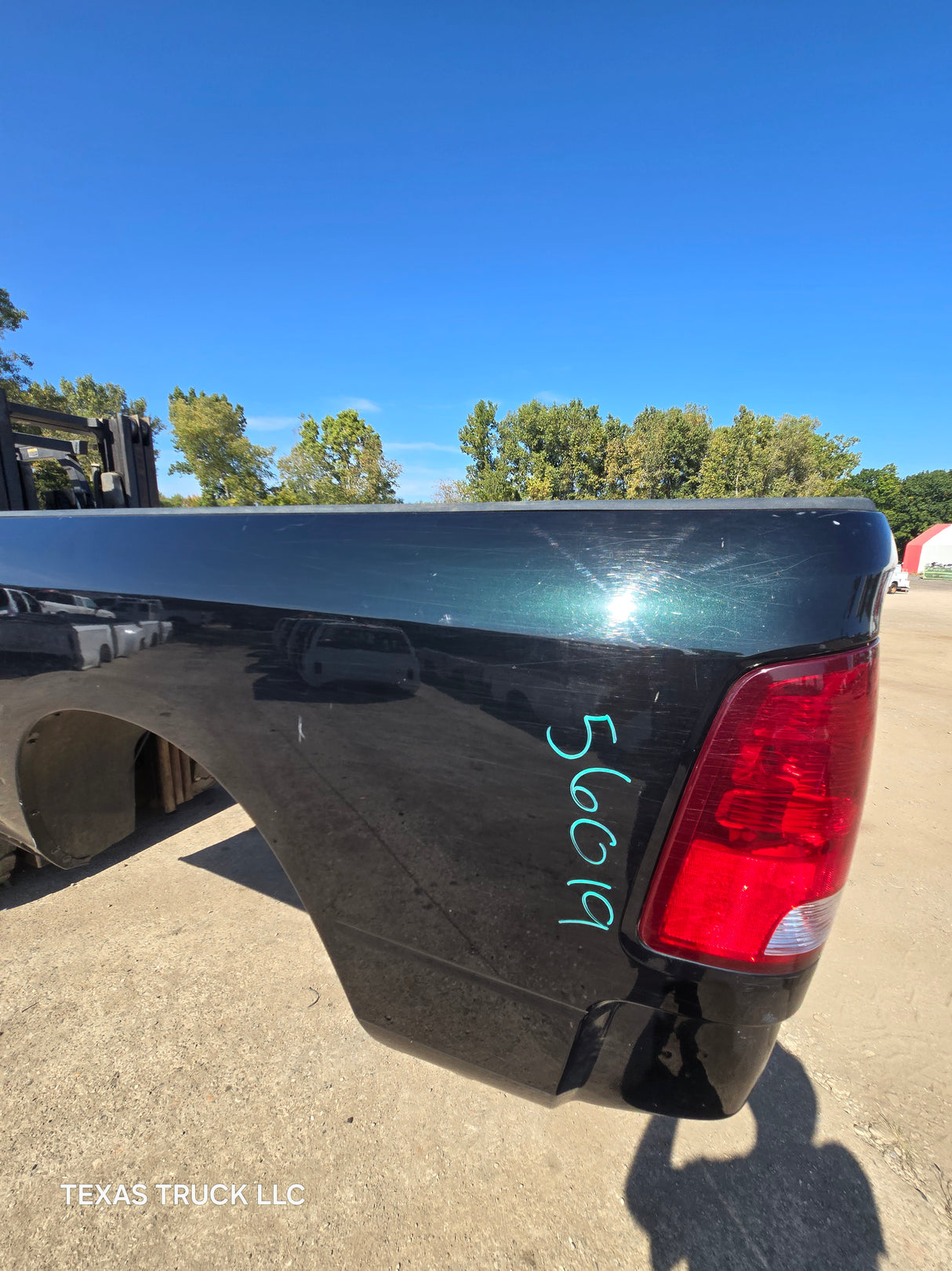 2009-2018 Dodge Ram 4th Gen 1500 2500 3500 8' Long Truck Bed - Black Forest Green