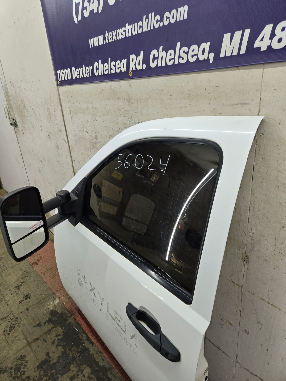 2007-2013 Chevrolet Silverado / GMC Sierra 1500 2500 3500 HD LH Front Driver Side Door - Summit White