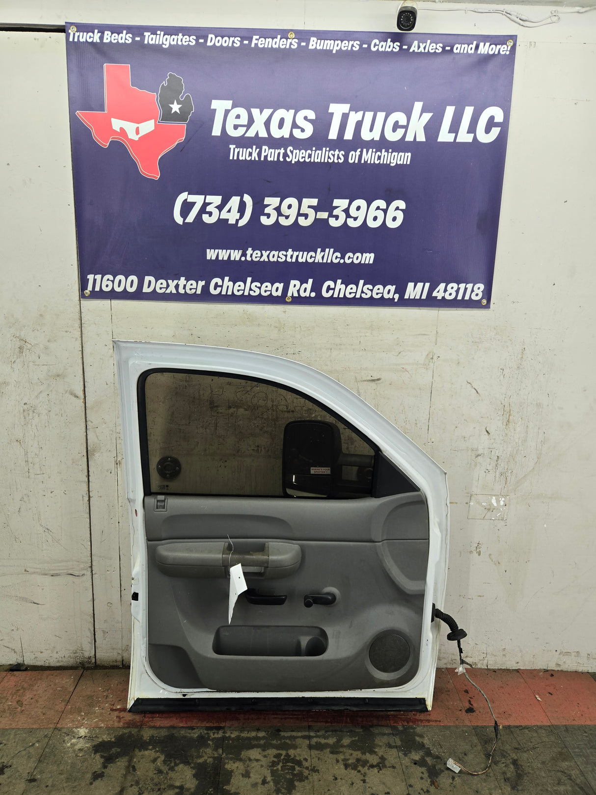 2007-2013 Chevrolet Silverado / GMC Sierra 1500 2500 3500 HD LH Front Driver Side Door - Summit White