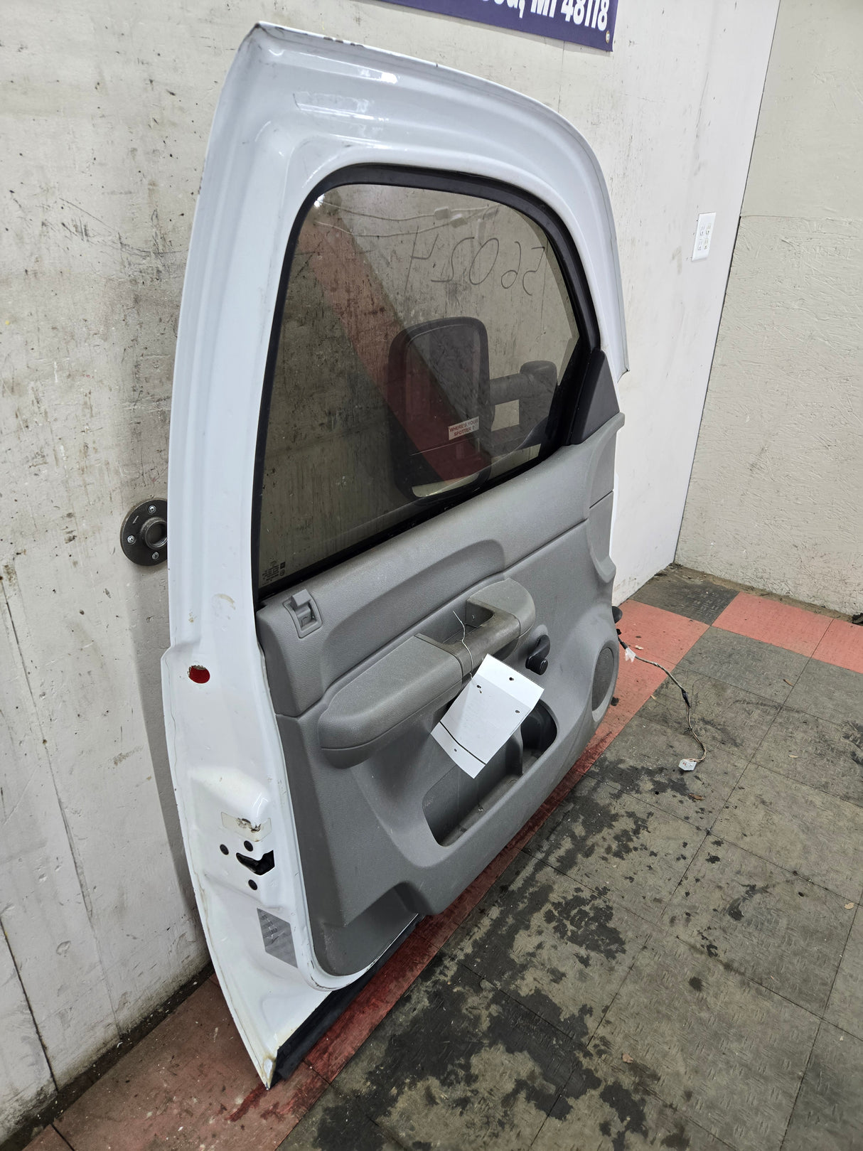 2007-2013 Chevrolet Silverado / GMC Sierra 1500 2500 3500 HD LH Front Driver Side Door - Summit White