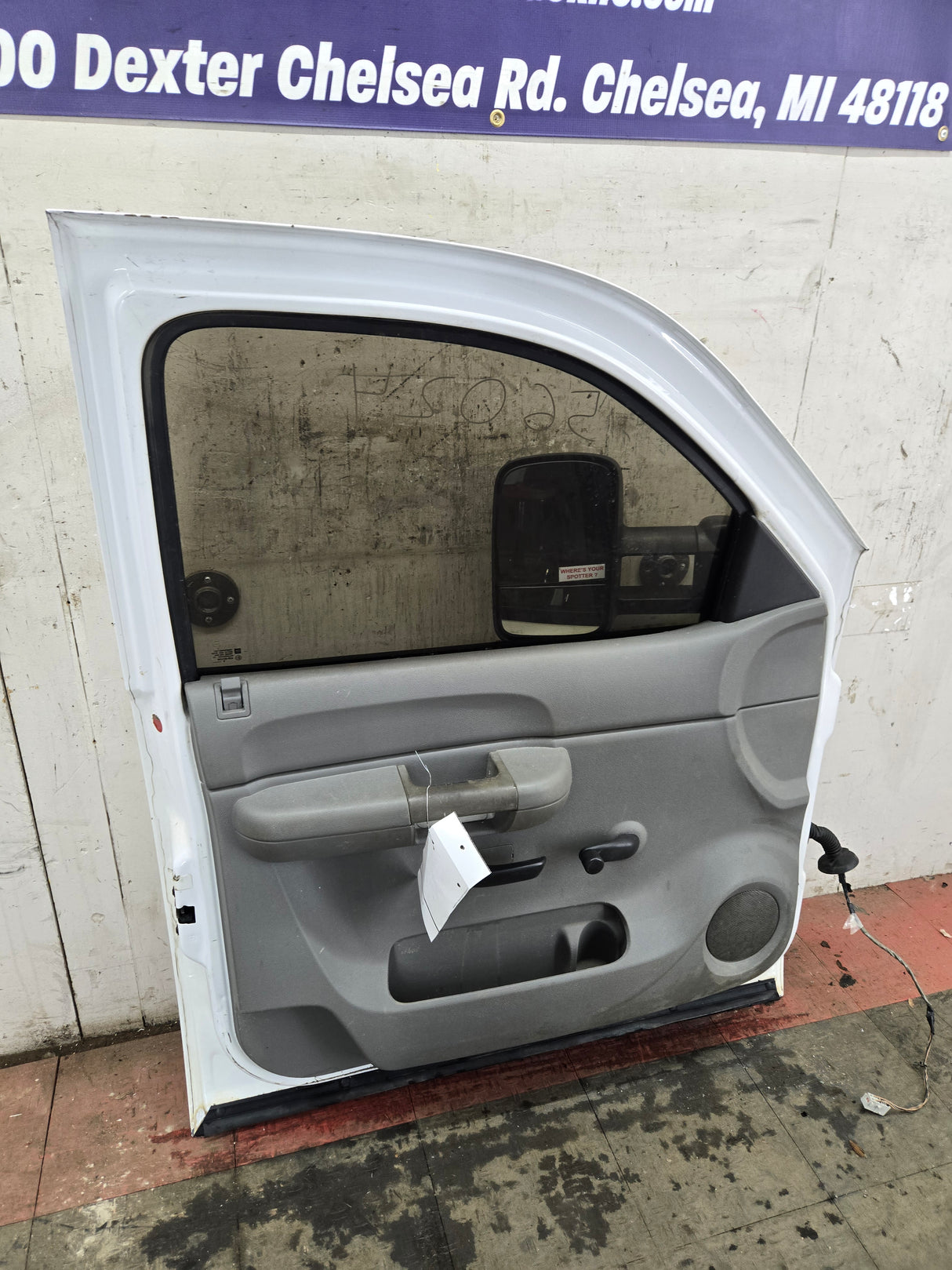2007-2013 Chevrolet Silverado / GMC Sierra 1500 2500 3500 HD LH Front Driver Side Door - Summit White