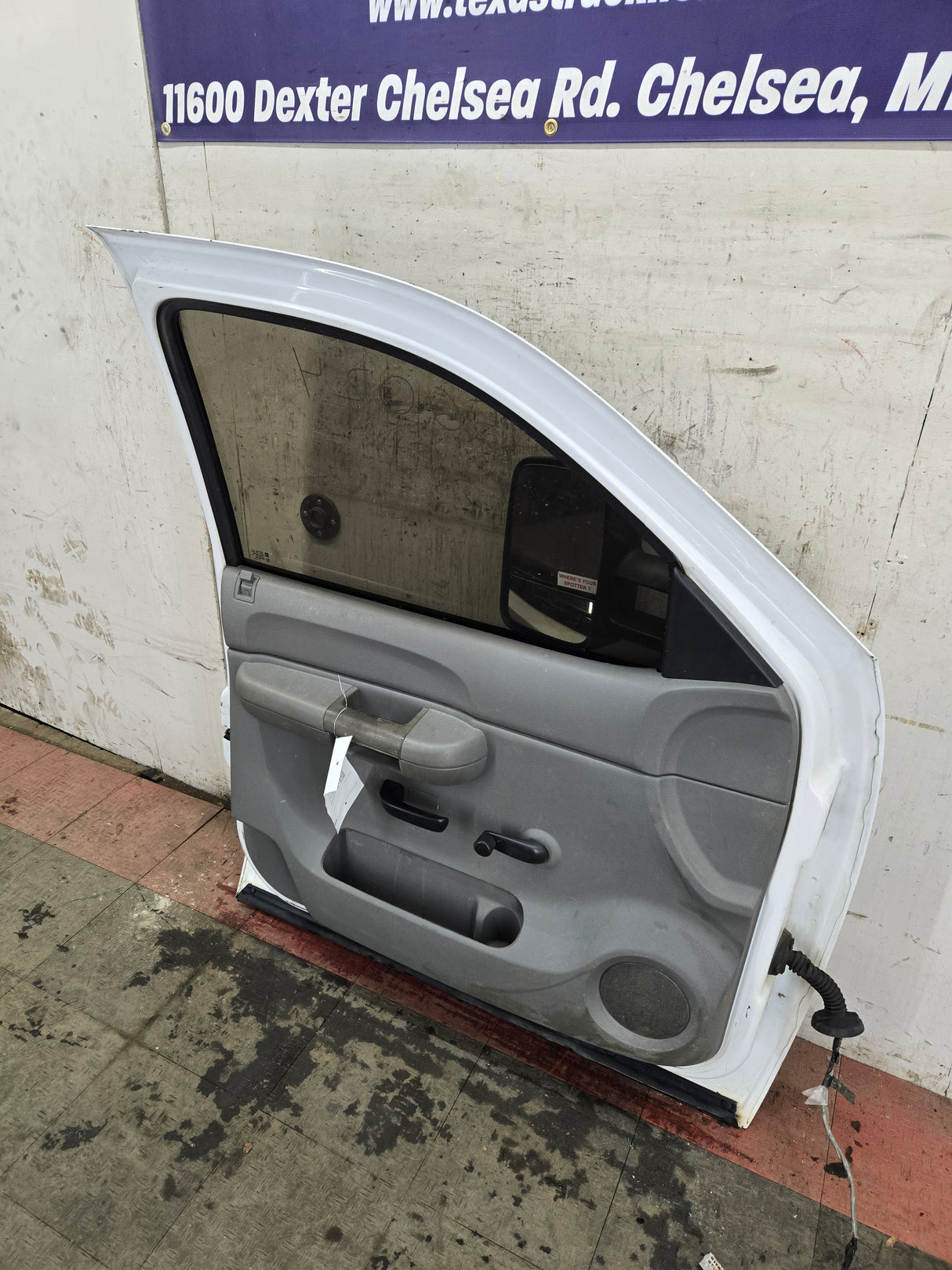 2007-2013 Chevrolet Silverado / GMC Sierra 1500 2500 3500 HD LH Front Driver Side Door - Summit White