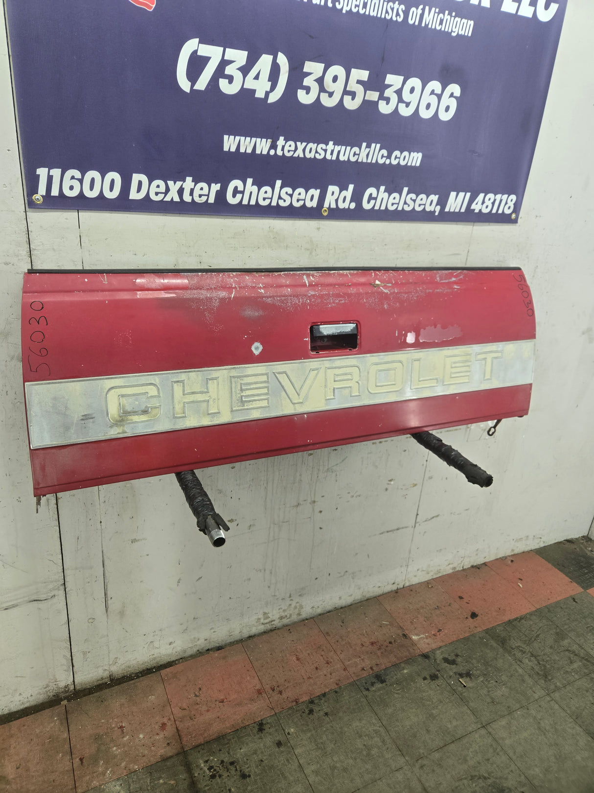 1988-1998 Chevrolet / GMC 1500 2500 3500 Tailgate - Red