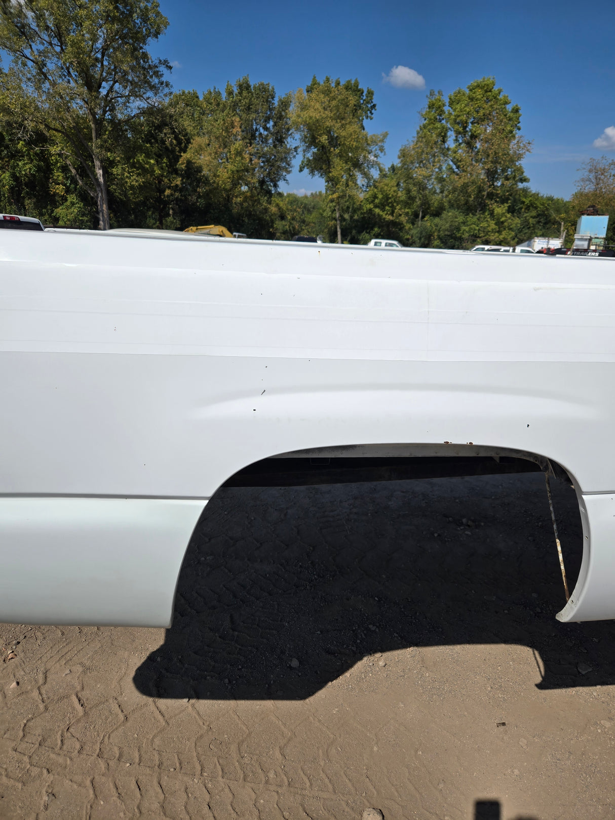 1999-2007 Chevrolet Silverado / GMC Sierra 1500 2500 3500 HD 8' Long Bed Truck Bed - Summit White
