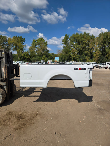 2017-2022 Ford F250 F350 Super Duty 8' Long Truck Bed - Oxford White
