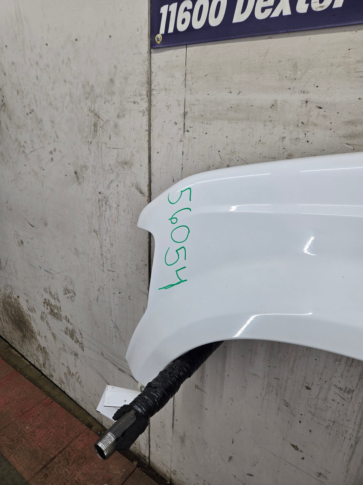 2008-2010 Ford Super Duty F250 F350 LH Driver Side Fender - Oxford White