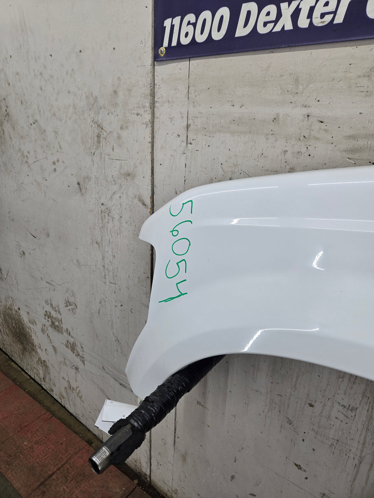 2008-2010 Ford Super Duty F250 F350 LH Driver Side Fender - Oxford White