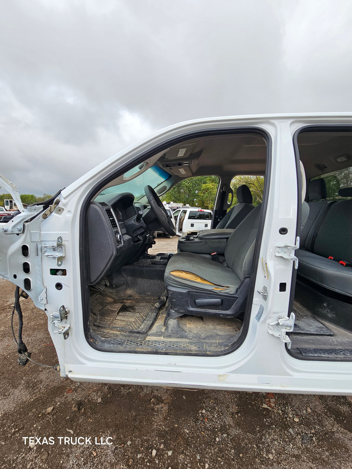 2009-2018 Dodge Ram 1500 4th Gen Crew Cab Cummins Cab - White