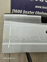 2023-2025 Ford Super Duty Tailgate F250 F350 F450 F550 - Oxford White