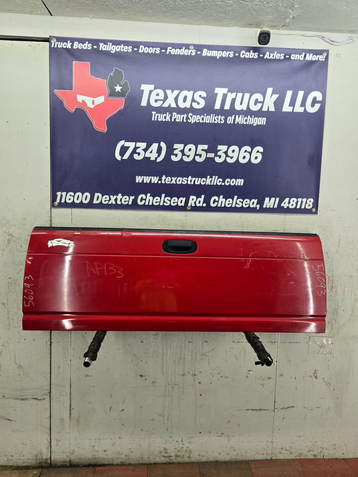 1994-2002 Dodge Ram 1500 2500 3500 2nd Gen Truck Tailgate - Red