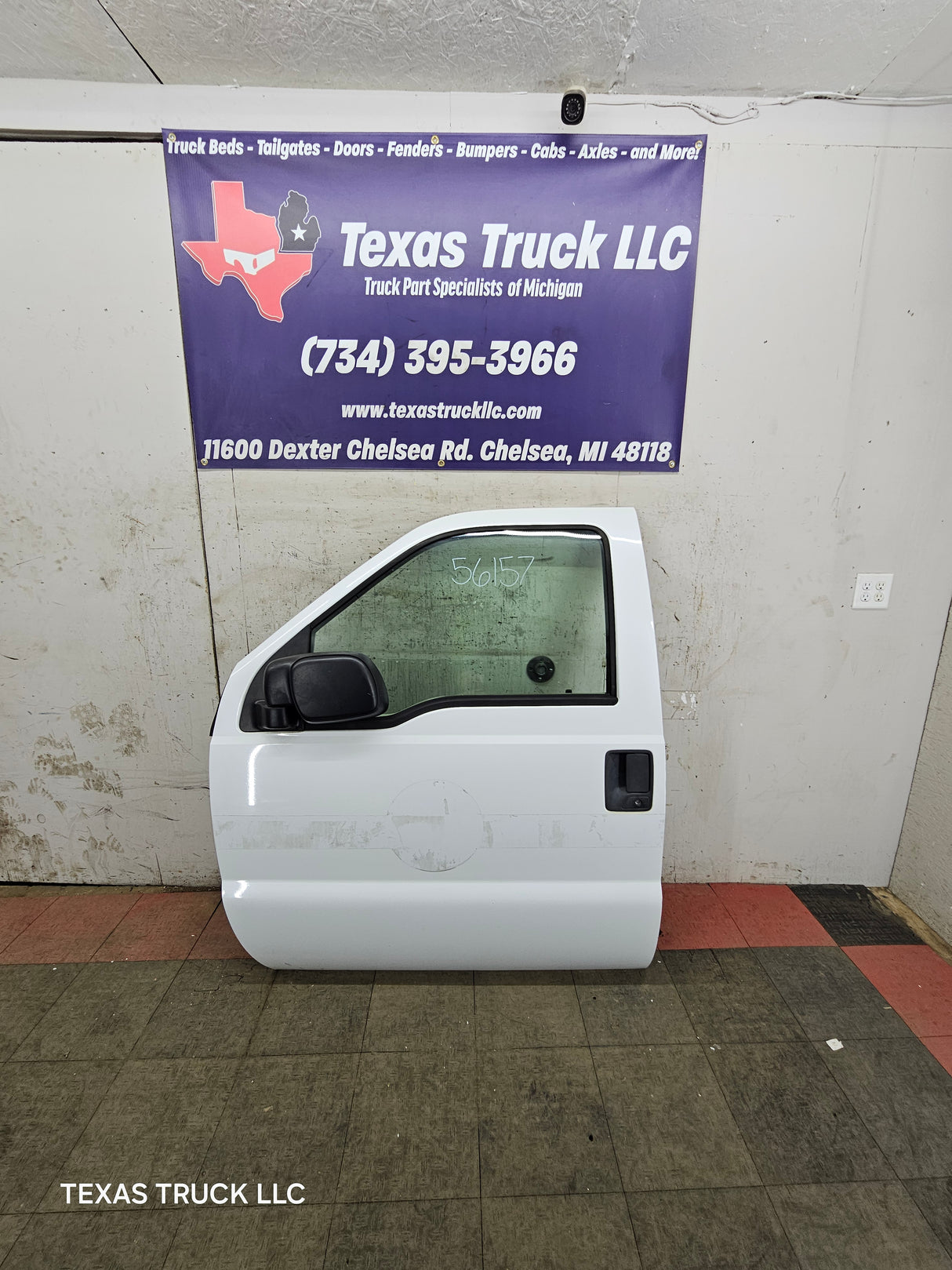 1999-2011 Ford Super Duty LH Front Driver Side Door F250 F350 F450 F550 - Oxford White