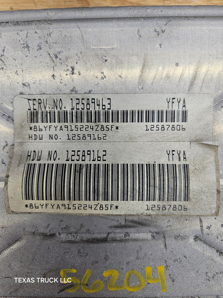 2004 Chevrolet Silverado 1500 PCM YFYA / 12587806