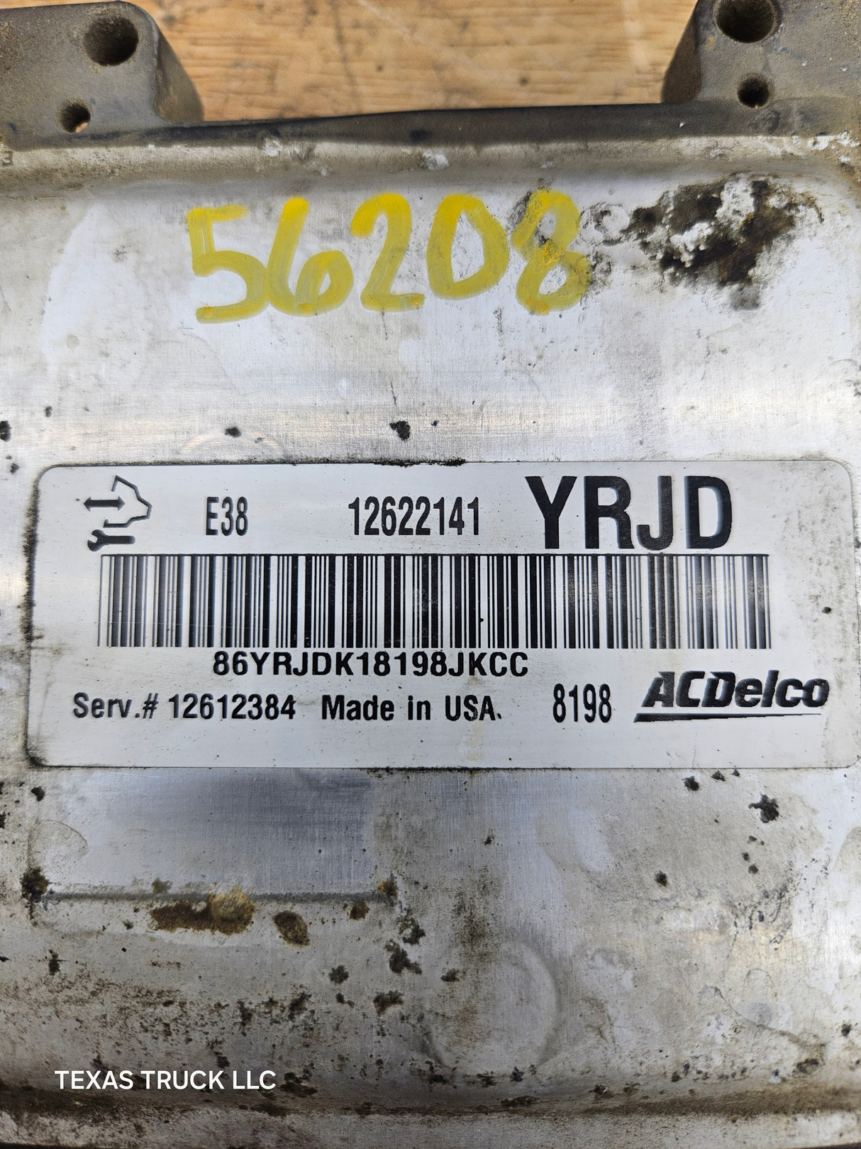 2008 Chevrolet Silverado 2500 HD 6.0L PCM YRJD / 12622141