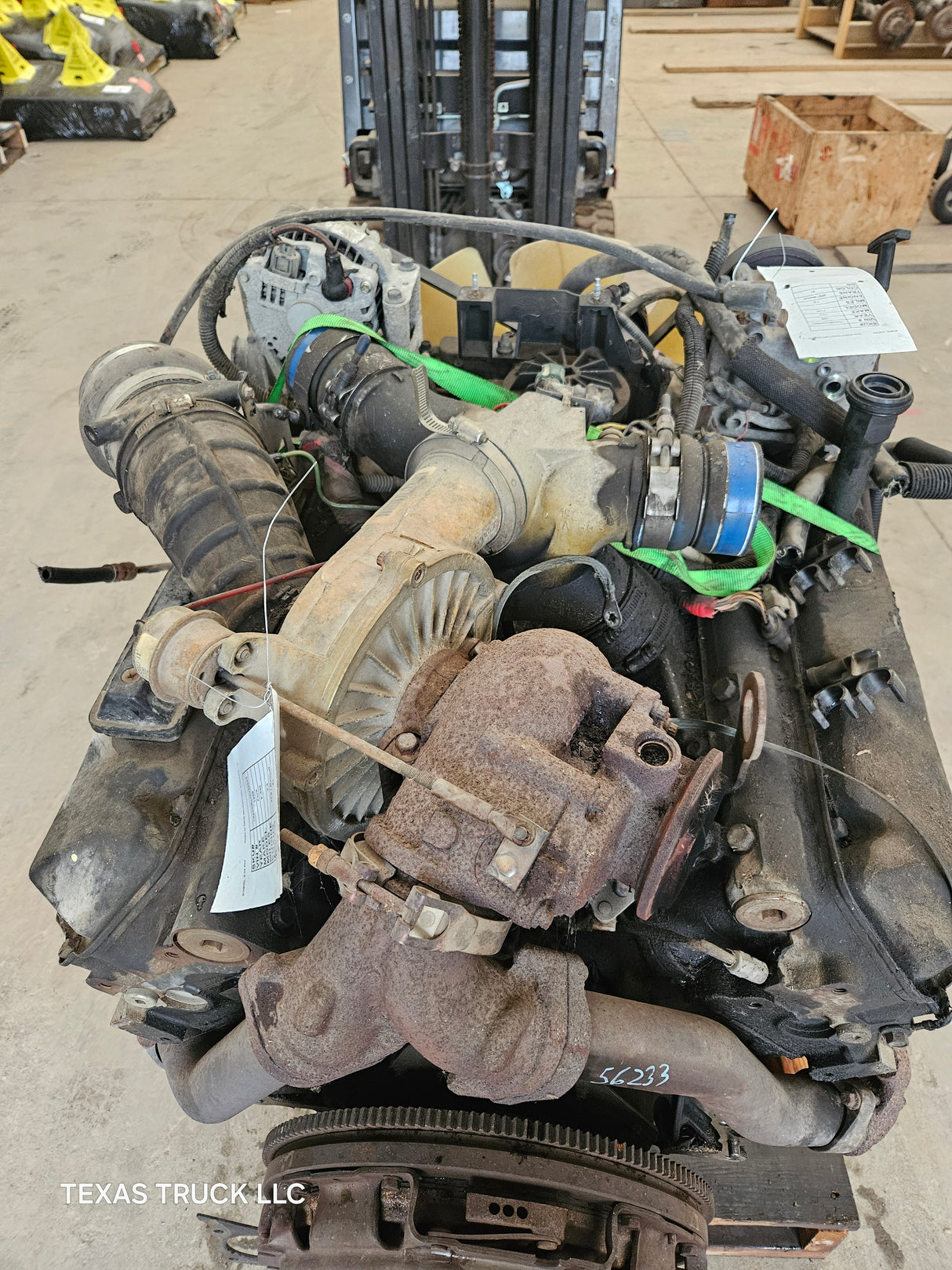 1999-2003 7.3L Power Stroke Diesel Engine Ford Super Duty F250 F350 F450 F550 International Navistar 182k Miles