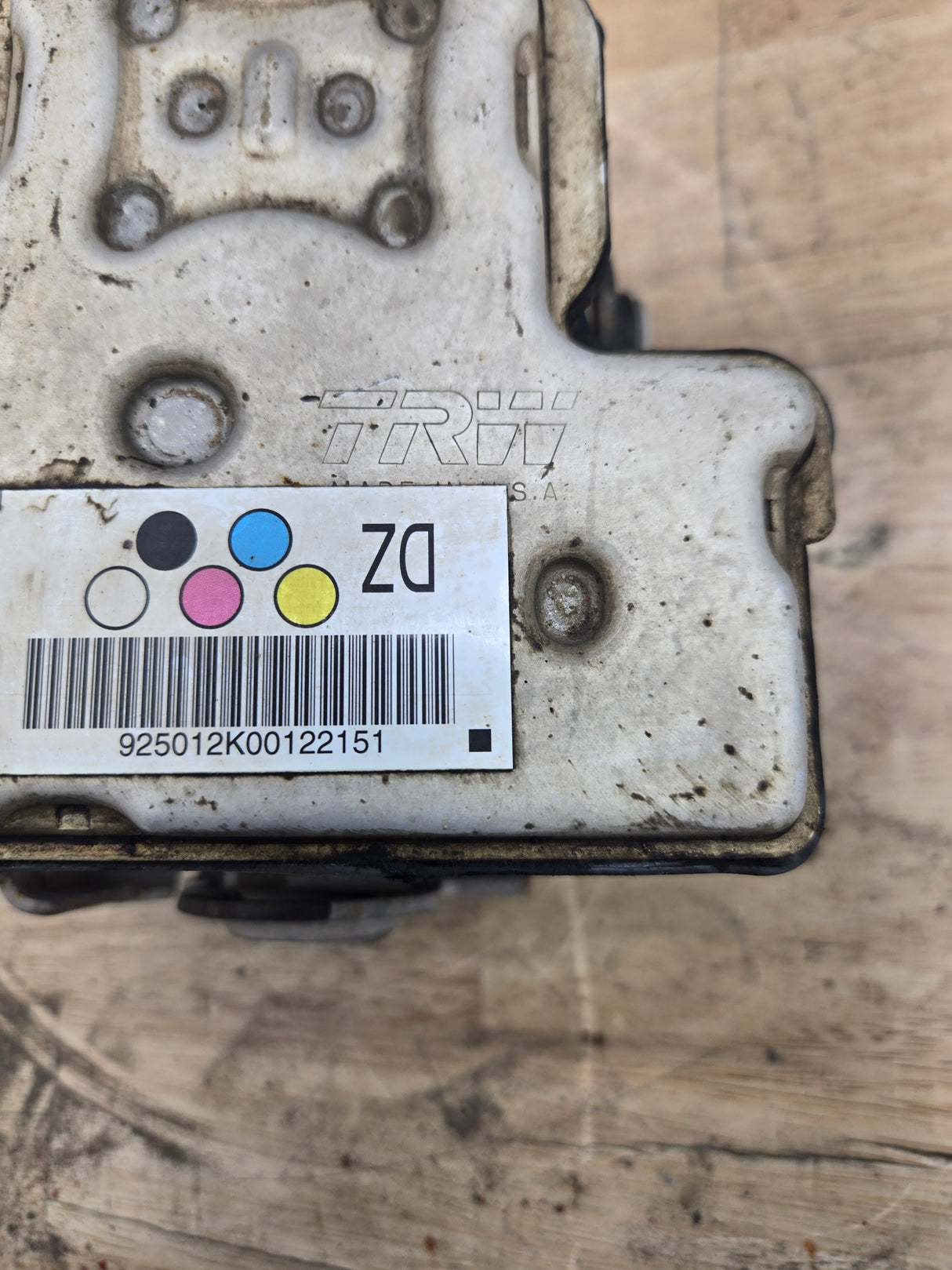 2006-2007 Chevrolet Silverado 2500 3500 HD ABS Pump Module Control Assembly