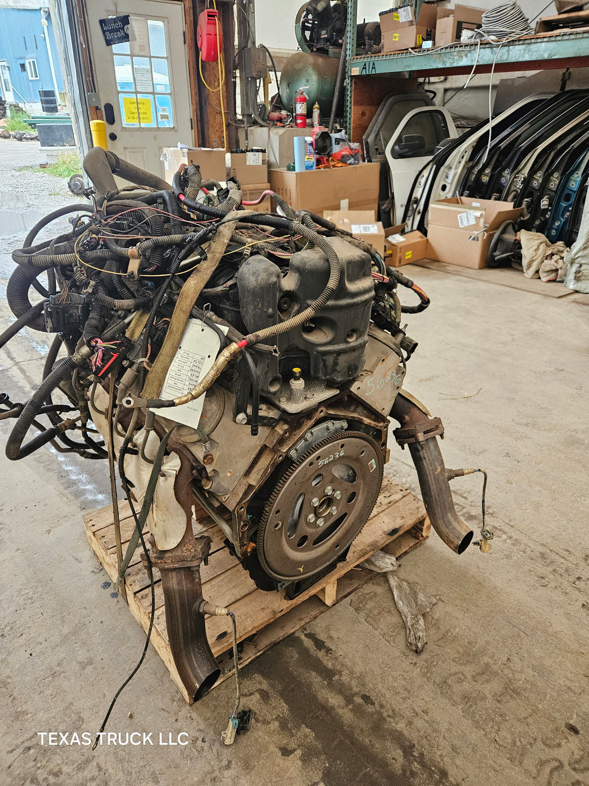 2008 Chevrolet GMC 2500 2500HD 3500HD 6.0L Engine LS Vortec Gas Engine 209k Miles Runs Good