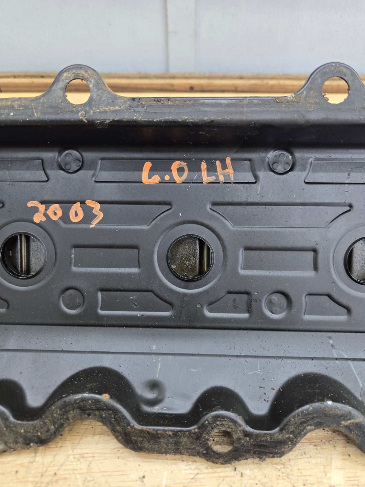 2003-2007 Ford 6.0 Power Stroke Drivers Valve Cover Super Duty Excursion