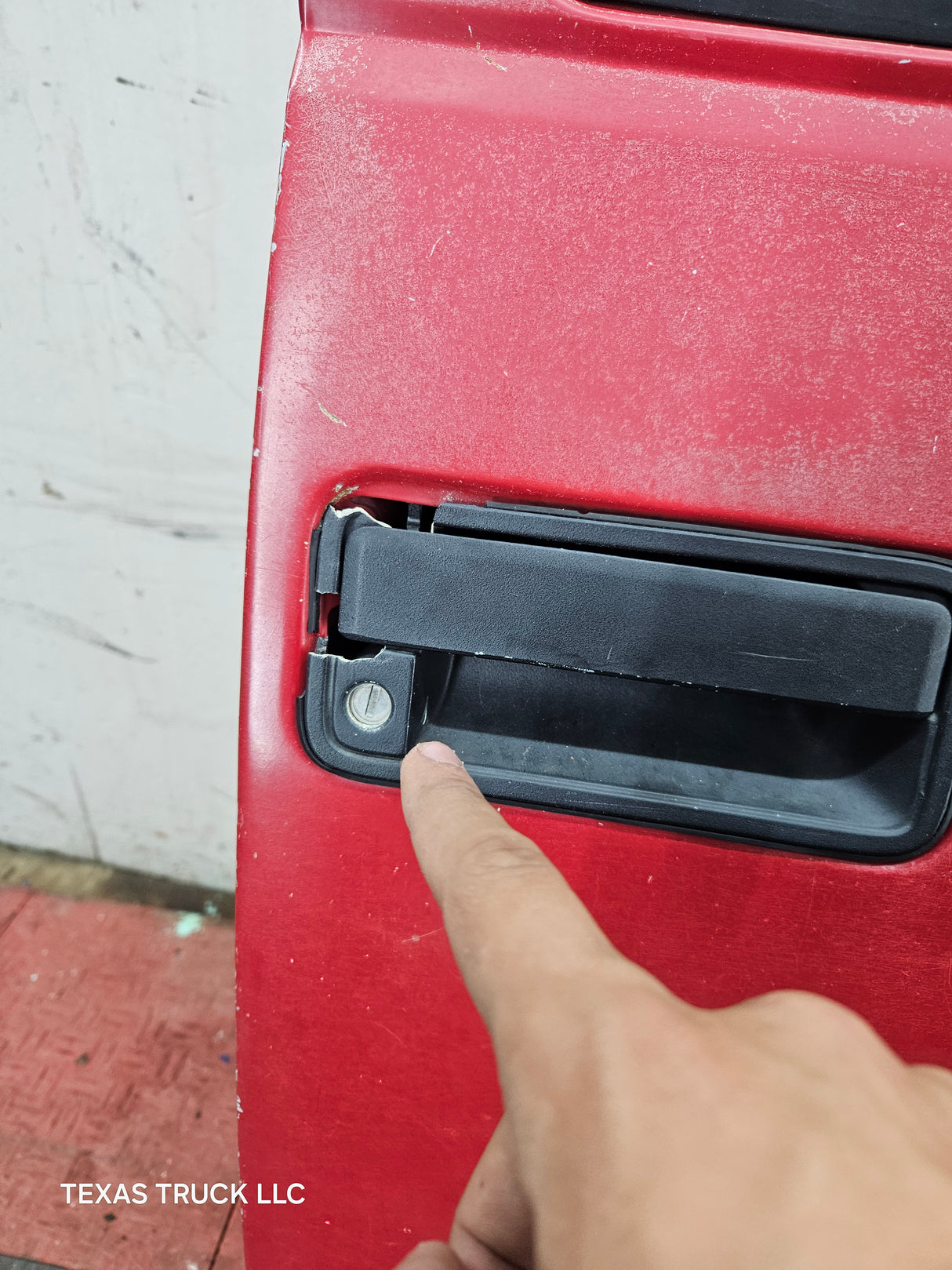 1988-2000 Chevrolet Silverado Suburban GMC Sierra RH Front Passenger Door - Red