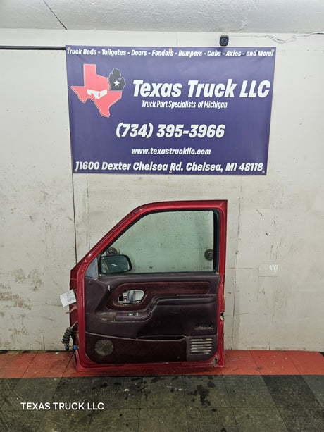 1988-2000 Chevrolet Silverado Suburban GMC Sierra RH Front Passenger Door - Red