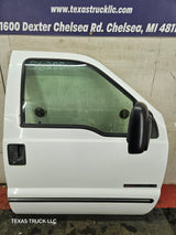 1999-2011 Ford Super Duty Front Passenger Side Door F250 F350 F450 F550 - Oxford White