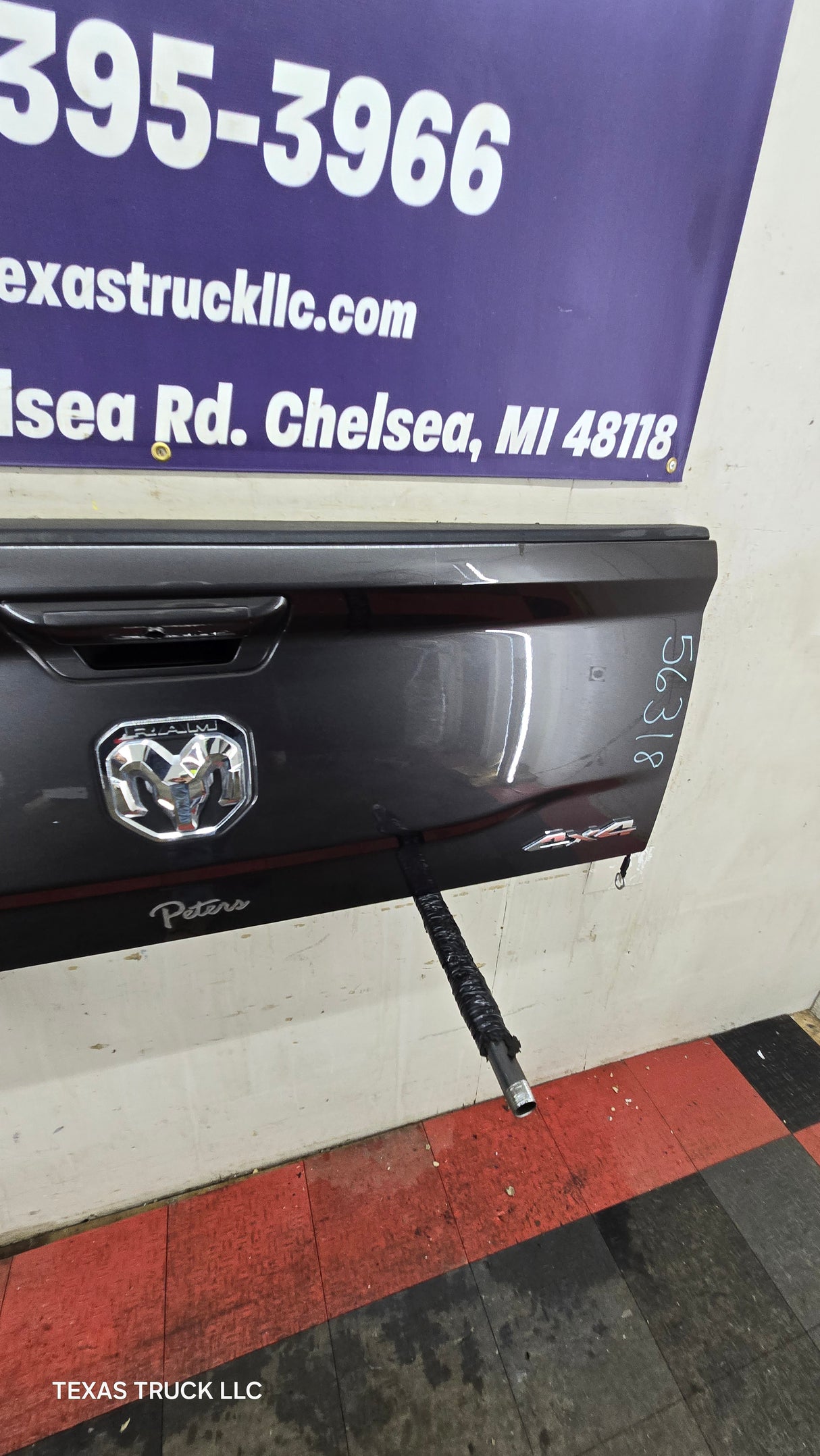2019-2025 Dodge Ram 2500 3500 4500 5th Gen Tailgate - Grey