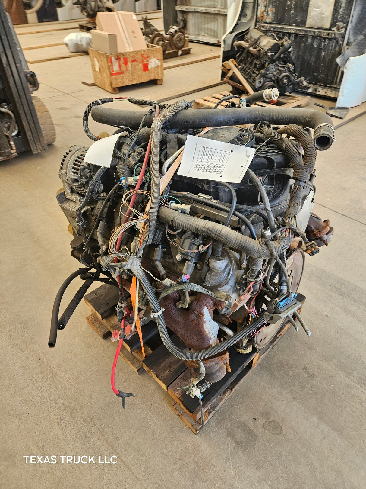 2008 Chevrolet GMC 2500 2500HD 3500HD 6.0L Engine LS Vortec Gas Engine 173k Miles Runs Good